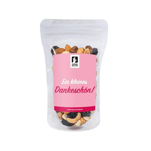 Bremer Gewürzhandel GeNUSSmischung Kleines Dankeschön, Nussmix, Studentenfutter mit Spruch, 175g Bremer Gewürzhandel GeNUSSmischung Kleines Dankeschön, Nussmix, Studentenfutter mit Spruch, 175g von Bremer-Gewürzhandel Genuss leben.