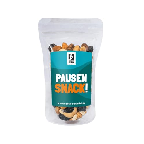 Bremer Gewürzhandel GeNUSSmischung Pausensnack, Nussmix, Studentenfutter mit Spruch, 175g Bremer Gewürzhandel GeNUSSmischung Pausensnack, Nussmix, Studentenfutter mit Spruch, 175g von Bremer-Gewürzhandel Genuss leben.