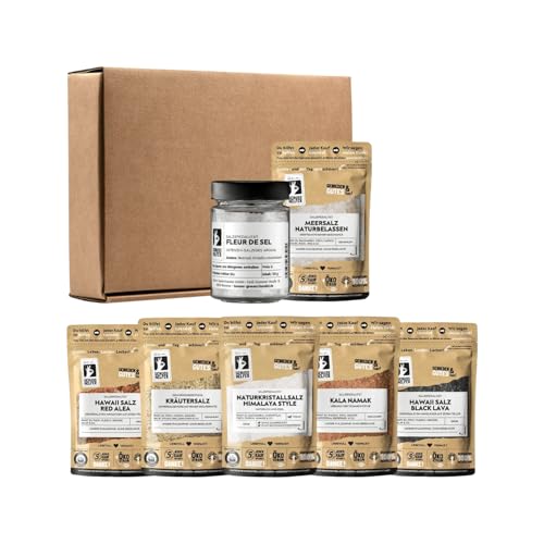 Bremer Gewürzhandel Genuss-Box Geschenksets Gewürze, Welt der Salze, 7-teilig Bremer Gewürzhandel Genuss-Box Geschenksets Gewürze, Welt der Salze, 7-teilig von Bremer-Gewürzhandel Genuss leben.