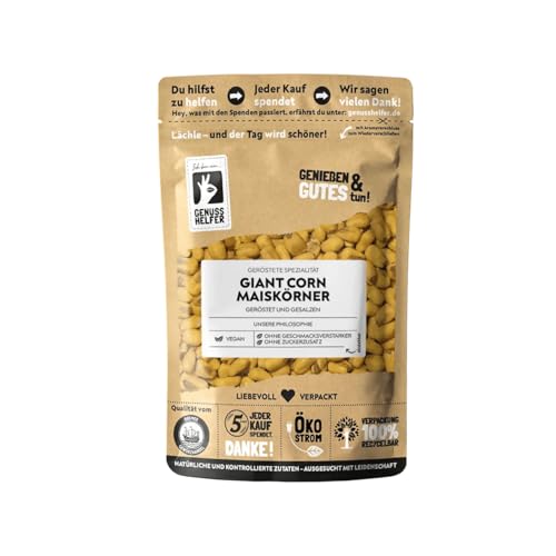 Bremer Gewürzhandel Giant Corn Maiskörner geröstet & gesalzen, gerösteter Mais, salziger Snack, vegan, 100g Bremer Gewürzhandel Giant Corn Maiskörner geröstet & gesalzen, gerösteter Mais, salziger Snack, vegan, 100g von Bremer-Gewürzhandel Genuss leben.