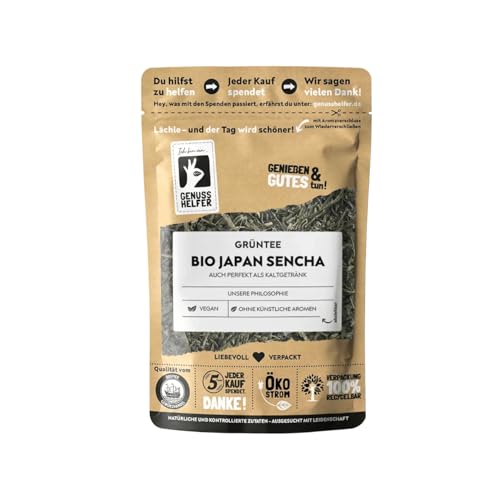 Bremer Gewürzhandel Japan Sencha BIO, lose, traditioneller japanischer grüner Tee mit mildem Geschmack, 3 x 100g von Bremer-Gewürzhandel Genuss leben.