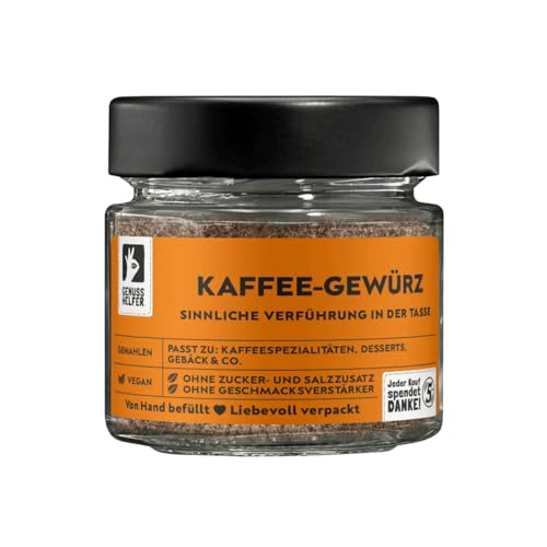 Bremer Gewürzhandel Kaffeegewürz, gemahlen, leckeres orientalisches Aroma, für intensiven Kaffee- und Kakaogeschmack, 40g im Glas von Bremer-Gewürzhandel Genuss leben.