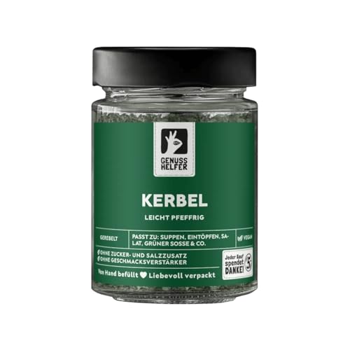 Bremer Gewürzhandel Kerbel, gerebelt, Kerbel Gewürz zum Kochen, 18g im Glas Bremer Gewürzhandel Kerbel, gerebelt, Kerbel Gewürz zum Kochen, 18g im Glas von Bremer-Gewürzhandel Genuss leben.