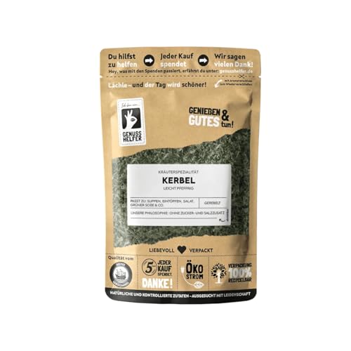 Bremer Gewürzhandel Kerbel, gerebelt, Kerbel Gewürz zum Kochen, 3 x 50g von Bremer-Gewürzhandel Genuss leben.