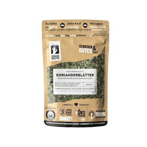 Bremer Gewürzhandel Korianderblätter, gerebelt, getrocknete Korianderblätter zum Kochen, 3 x 40g Bremer Gewürzhandel Korianderblätter, gerebelt, getrocknete Korianderblätter zum Kochen, 3 x 40g von Bremer-Gewürzhandel Genuss leben.
