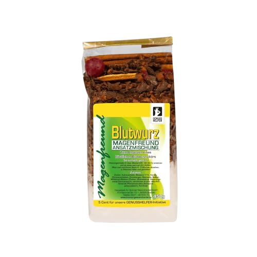 Bremer Gewürzhandel Magenfreund Ansatzmischung Blutwurz, ohne künstliche Zutaten, Likör selber machen, Blutwurzlikör, 450g Bremer Gewürzhandel Magenfreund Ansatzmischung Blutwurz, ohne künstliche Zutaten, Likör selber machen, Blutwurzlikör, 450g von Bremer-Gewürzhandel Genuss leben.