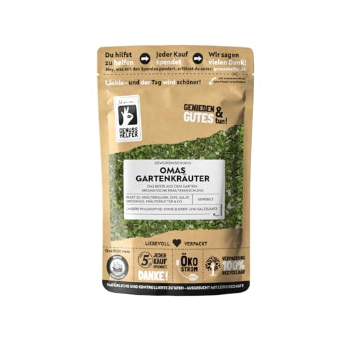 Bremer Gewürzhandel Omas Gartenkräuter Gewürzmischung, getrocknete Kräuter für Dressings & Dips, 45g Bremer Gewürzhandel Omas Gartenkräuter Gewürzmischung, getrocknete Kräuter für Dressings & Dips, 45g von Bremer-Gewürzhandel Genuss leben.