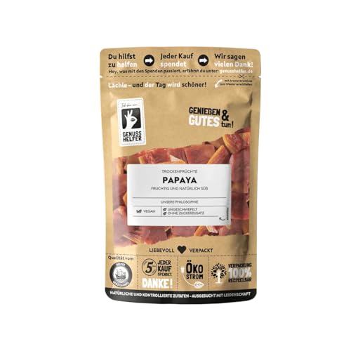 Bremer Gewürzhandel Papayastücke, getrocknet, Papaya Stücke, Trockenfrüchte ohne Zuckerzusatz & ungeschwefelt, 175g Bremer Gewürzhandel Papayastücke, getrocknet, Papaya Stücke, Trockenfrüchte ohne Zuckerzusatz & ungeschwefelt, 175g von Bremer-Gewürzhandel Genuss leben.