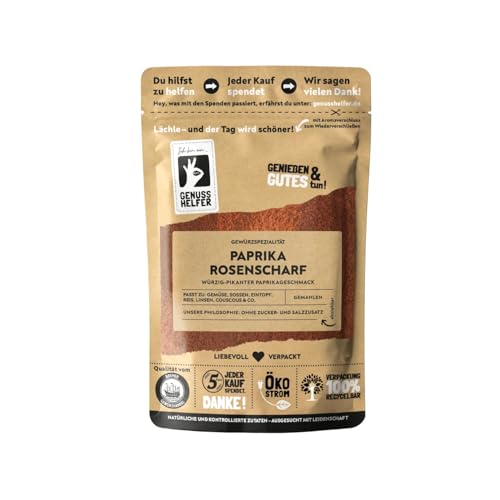 Bremer Gewürzhandel Paprika Gewürz rosenscharf, gemahlen, aromatisches Paprikapulver leicht scharf, 3 x 100g Bremer Gewürzhandel Paprika Gewürz rosenscharf, gemahlen, aromatisches Paprikapulver leicht scharf, 3 x 100g von Bremer-Gewürzhandel Genuss leben.