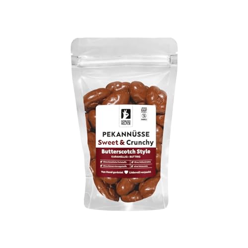Bremer Gewürzhandel Pekannüsse Butterscotch, Pekannüsse in Vollmilch-Schokolade mit Butterscotcharoma, 150g Bremer Gewürzhandel Pekannüsse Butterscotch, Pekannüsse in Vollmilch-Schokolade mit Butterscotcharoma, 150g von Bremer-Gewürzhandel Genuss leben.