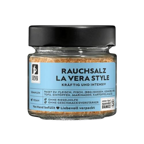 Bremer Gewürzhandel Rauchsalz La Vera Style, Rauchsalz mit intensivem Paprikageschmack, Salz mit geräucherter Paprika, 100g im Glas Bremer Gewürzhandel Rauchsalz La Vera Style, Rauchsalz mit intensivem Paprikageschmack, Salz mit geräucherter Paprika, 100g im Glas von Bremer-Gewürzhandel Genuss leben.