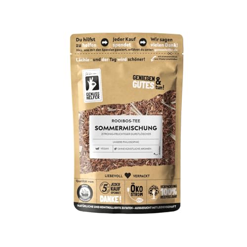 Bremer Gewürzhandel Rooibos-Tee Sommermischung, lose, aromatischer Tee mit harmonischer Zitrus-Note, ohne künstliche Aromen, 3 x 100g von Bremer-Gewürzhandel Genuss leben.