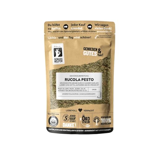 Bremer Gewürzhandel Rucola Pesto Gewürzmischung, grünes Pesto, Pastasauce zum Selbermachen, 100g Bremer Gewürzhandel Rucola Pesto Gewürzmischung, grünes Pesto, Pastasauce zum Selbermachen, 100g von Bremer-Gewürzhandel Genuss leben.