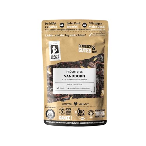 Bremer Gewürzhandel Sanddorn Tee, lose, aromatischer Früchtetee für entspannte Momente, ohne künstliche Zusatzstoff, 3 x 100g Bremer Gewürzhandel Sanddorn Tee, lose, aromatischer Früchtetee für entspannte Momente, ohne künstliche Zusatzstoff, 3 x 100g von Bremer-Gewürzhandel Genuss leben.