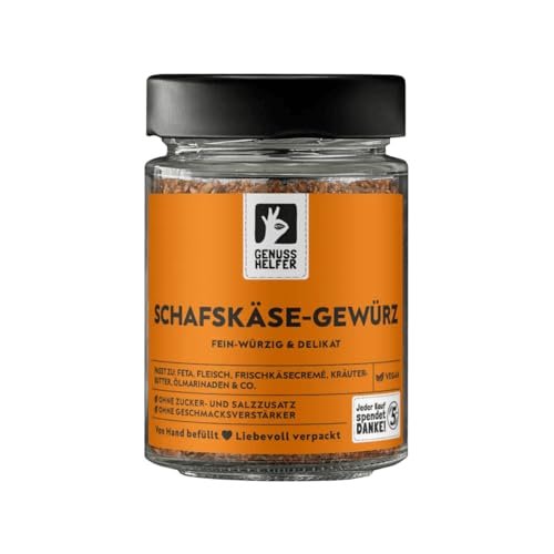 Bremer Gewürzhandel Schafskäse Gewürz, gerebelt, perfekt zum Kochen für Käse- und Tomatenspeisen, leckere Aromen für Fetakäse, 70g im Glas Bremer Gewürzhandel Schafskäse Gewürz, gerebelt, perfekt zum Kochen für Käse- und Tomatenspeisen, leckere Aromen für Fetakäse, 70g im Glas von Bremer-Gewürzhandel Genuss leben.