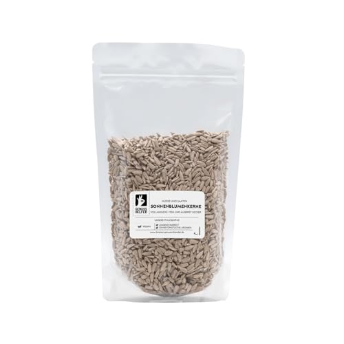 Bremer Gewürzhandel Sonnenblumenkerne, geschält, ungesalzen, ohne Schale, 400g Bremer Gewürzhandel Sonnenblumenkerne, geschält, ungesalzen, ohne Schale, 400g von Bremer-Gewürzhandel Genuss leben.