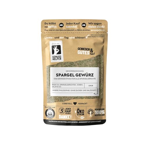 Bremer Gewürzhandel Spargel Gewürz, für weißen und grünen Spargel, ohne Geschmacksverstärker, 50g Bremer Gewürzhandel Spargel Gewürz, für weißen und grünen Spargel, ohne Geschmacksverstärker, 50g von Bremer-Gewürzhandel Genuss leben.