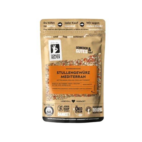 Bremer Gewürzhandel Stullengewürz Mediterran, geschrotet, Stullenwürzer für mehr Geschmack auf dem Brot, 75g Bremer Gewürzhandel Stullengewürz Mediterran, geschrotet, Stullenwürzer für mehr Geschmack auf dem Brot, 75g von Bremer-Gewürzhandel Genuss leben.