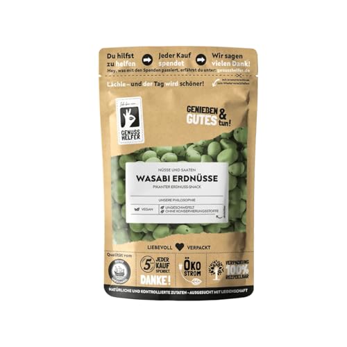 Bremer Gewürzhandel Wasabi Erdnüsse im Teigmantel, pikanter Erdnuss-Snack, 3 x 150g Bremer Gewürzhandel Wasabi Erdnüsse im Teigmantel, pikanter Erdnuss-Snack, 3 x 150g von Bremer-Gewürzhandel Genuss leben.