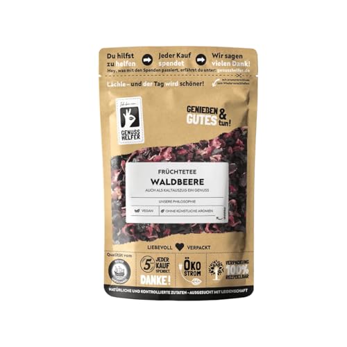 Bremer Gewürzhandel Waldbeerentee, lose, Früchtetee für entspannte Momente, ohne künstliche Aromen, 100g von Bremer-Gewürzhandel Genuss leben.