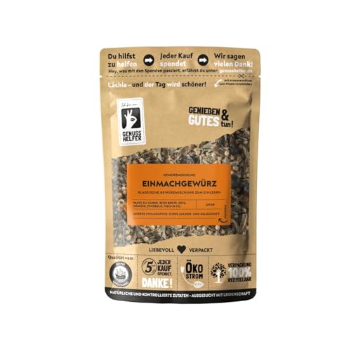 Bremer Gewürzhandel Einmachgewürz, grob, perfekt zum Einlegen von Gurken und Gemüse, 10 x 100g Bremer Gewürzhandel Einmachgewürz, grob, perfekt zum Einlegen von Gurken und Gemüse, 10 x 100g von Bremer-Gewürzhandel Genuss leben.