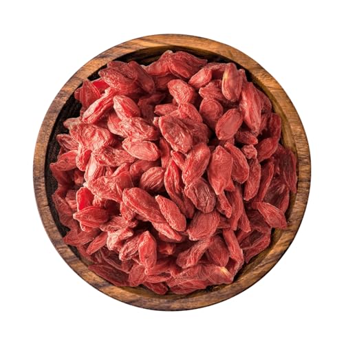 Bremer Gewürzhandel Goji Beeren, getrocknet, ganz, Trockenfrüchte ohne Zuckerzusatz & ungeschwefelt, 500g von Bremer-Gewürzhandel Genuss leben.