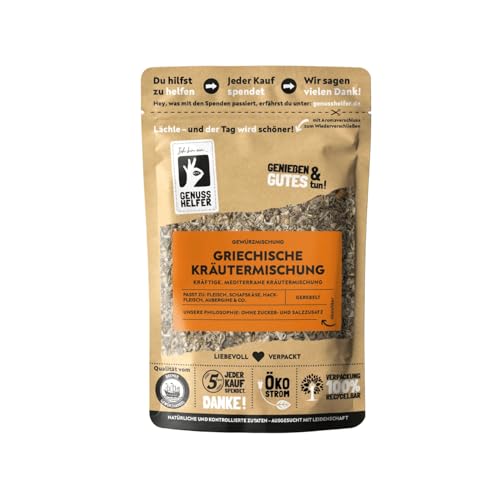 Bremer Gewürzhandel Griechische Kräutermischung, gerebelt, mediterrane Kräuter zum Kochen, ideal für Soßen und Dips, 10 x 50g Bremer Gewürzhandel Griechische Kräutermischung, gerebelt, mediterrane Kräuter zum Kochen, ideal für Soßen und Dips, 10 x 50g von Bremer-Gewürzhandel Genuss leben.