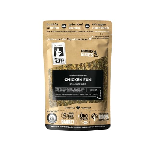 Bremer Gewürzhandel Chicken Fun, Grillen DaLuxe, Gewürzzubereitung für Grill- und Ofengerichte, 75g Bremer Gewürzhandel Chicken Fun, Grillen DaLuxe, Gewürzzubereitung für Grill- und Ofengerichte, 75g von Bremer-Gewürzhandel Genuss leben.