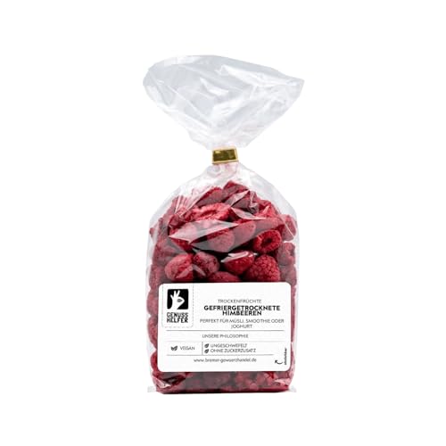 Bremer Gewürzhandel Himbeeren, gefriergetrocknet, ganz, ungeschwefelte & unbestrahlte Trockenfrüchte, 50g Bremer Gewürzhandel Himbeeren, gefriergetrocknet, ganz, ungeschwefelte & unbestrahlte Trockenfrüchte, 50g von Bremer-Gewürzhandel Genuss leben.