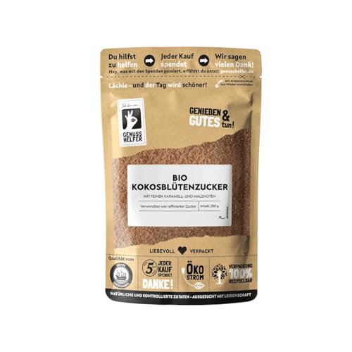 Bremer Gewürzhandel Kokosblütenzucker BIO, gemahlen, Noten von Malz & Karamell, für Pancakes, Torten und Getränke, 250g von Bremer-Gewürzhandel Genuss leben.