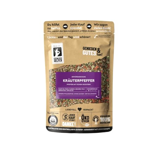 Bremer Gewürzhandel Kräuterpfeffer Gewürzmischung, geschrotet, leckere Kräutermischung mit Pfeffer für BBQ Marinaden und Kräuterbutter, 100g Bremer Gewürzhandel Kräuterpfeffer Gewürzmischung, geschrotet, leckere Kräutermischung mit Pfeffer für BBQ Marinaden und Kräuterbutter, 100g von Bremer-Gewürzhandel Genuss leben.