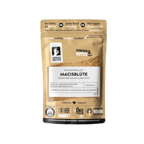 Bremer Gewürzhandel Macis, gemahlen, Muskaltblüte zum Kochen, 50g von Bremer-Gewürzhandel Genuss leben.