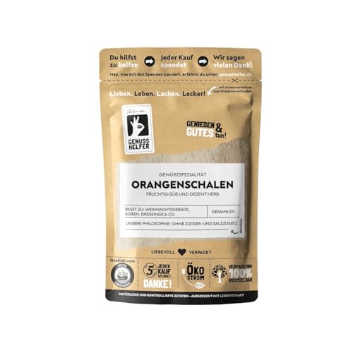Bremer Gewürzhandel Orangenschalen, gemahlen, Orangenpulver, 50g Bremer Gewürzhandel Orangenschalen, gemahlen, Orangenpulver, 50g von Bremer-Gewürzhandel Genuss leben.