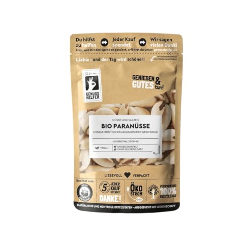 Bremer Gewürzhandel Paranüsse BIO, ganze Paranusskerne, Nüsse ohne Schale, 180g Bremer Gewürzhandel Paranüsse BIO, ganze Paranusskerne, Nüsse ohne Schale, 180g von Bremer-Gewürzhandel Genuss leben.