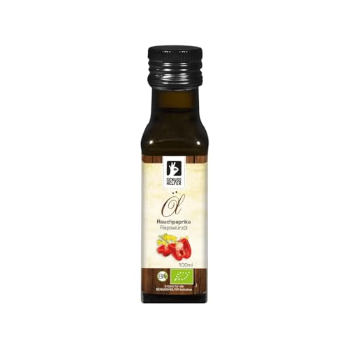 Bremer Gewürzhandel Rauchpaprika Gewürzöl BIO, kaltgepresst, Rapsöl mit Rauchpaprika Geschmack, zum Braten und Grillen, ideal für Soßen, DIps und Marinaden, 100ml Bremer Gewürzhandel Rauchpaprika Gewürzöl BIO, kaltgepresst, Rapsöl mit Rauchpaprika Geschmack, zum Braten und Grillen, ideal für Soßen, DIps und Marinaden, 100ml von Bremer-Gewürzhandel Genuss leben.