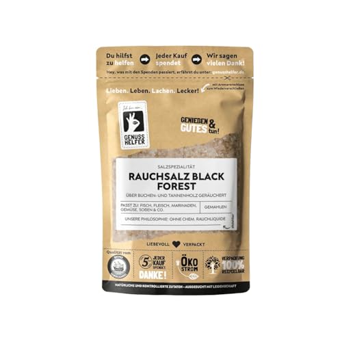 Bremer Gewürzhandel Rauchsalz Black Forest, deutsches Rauchsalz, Salz mit Raucharoma, 100g Bremer Gewürzhandel Rauchsalz Black Forest, deutsches Rauchsalz, Salz mit Raucharoma, 100g von Bremer-Gewürzhandel Genuss leben.