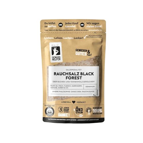 Bremer Gewürzhandel Rauchsalz Black Forest, deutsches Rauchsalz, Salz mit Raucharoma, 100g von Bremer-Gewürzhandel Genuss leben.