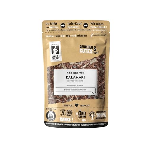 Bremer Gewürzhandel Rooibos-Tee Kalahari, lose, herrliches Aroma mit Zitrus-Note, perfekt für entspannte Momente, 10 x 100g von Bremer-Gewürzhandel Genuss leben.