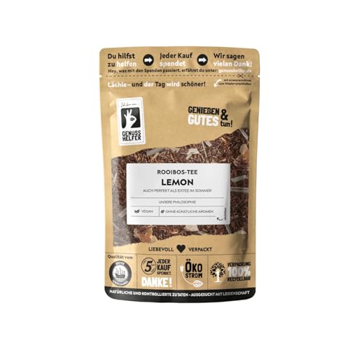 Bremer Gewürzhandel Rooibos-Tee Lemon, lose, leckerer Tee mit Zitronengeschmack, erfrischender Durstlöscher für Genießer, 5 x 100g von Bremer-Gewürzhandel Genuss leben.