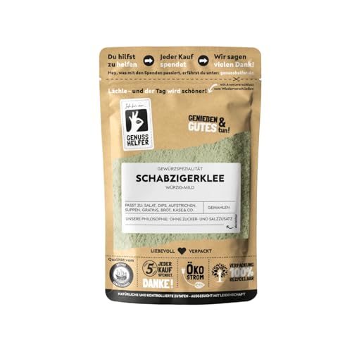 Bremer Gewürzhandel Schabziegerklee, gemahlen, Brotklee, Schabziegerklee Gewürz zum Kochen und Backen, 50g Bremer Gewürzhandel Schabziegerklee, gemahlen, Brotklee, Schabziegerklee Gewürz zum Kochen und Backen, 50g von Bremer-Gewürzhandel Genuss leben.
