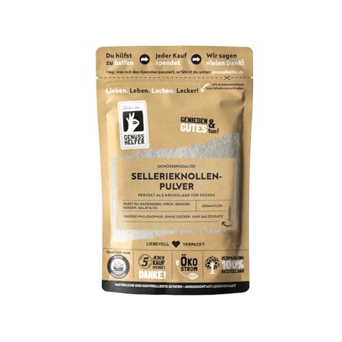 Bremer Gewürzhandel Sellerieknollenpulver, gemahlen, Selleriepulver zum Kochen, ideal für Soßen, 10 x 50g Bremer Gewürzhandel Sellerieknollenpulver, gemahlen, Selleriepulver zum Kochen, ideal für Soßen, 10 x 50g von Bremer-Gewürzhandel Genuss leben.