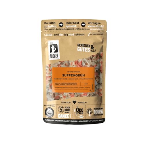 Bremer Gewürzhandel Suppengrün Gewürzmischung, grob, feine Würze für Suppen und eingemachtes Gemüse, 10 x 150g von Bremer-Gewürzhandel Genuss leben.