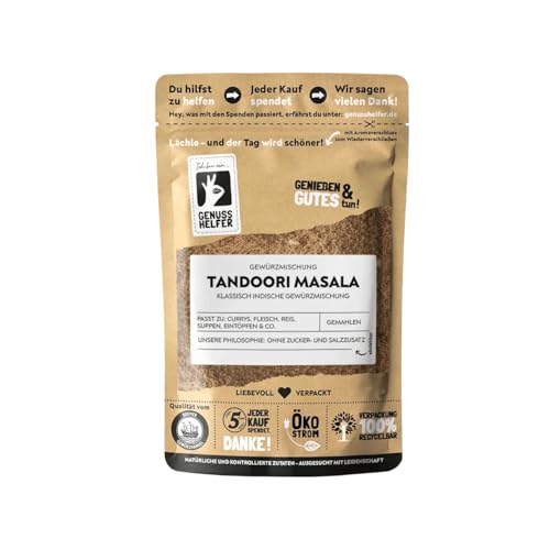 Bremer Gewürzhandel Tandoori-Masala Gewürzmischung, gemahlen, leckere Würze für eine authentisch indische Marinade und Currygerichte, 10 x 100g von Bremer-Gewürzhandel Genuss leben.