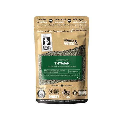 Bremer Gewürzhandel Thymian, geschnitten, 10 x 50g von Bremer-Gewürzhandel Genuss leben.