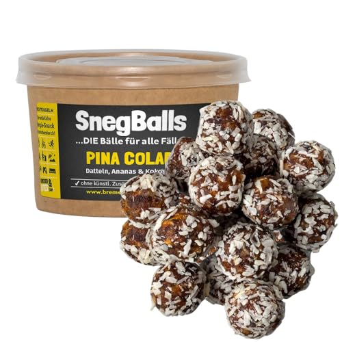 Bremer Gewürzhandel SnegBalls Pina Colada, leckere Energy Balls mit Ananas & Kokoschips, 130g von Bremer-Gewürzhandel Genuss leben.