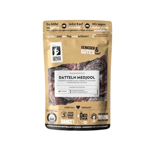 Bremer Gewürzhandel Medjool Datteln, getrocknet, ganz, Trockenfrüchte ohne Zuckerzusatz & ungeschwefelt, 200g Bremer Gewürzhandel Medjool Datteln, getrocknet, ganz, Trockenfrüchte ohne Zuckerzusatz & ungeschwefelt, 200g von Bremer-Gewürzhandel Genuss leben.