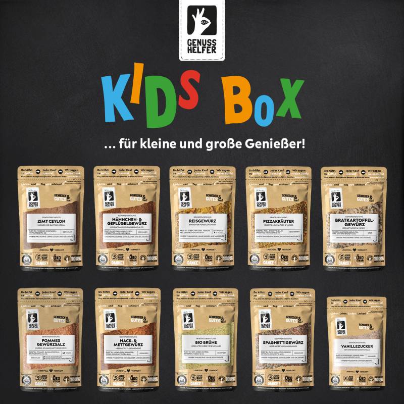 Genuss-Set Kids, 10 Tlg. von Bremer Gewürzhandel
