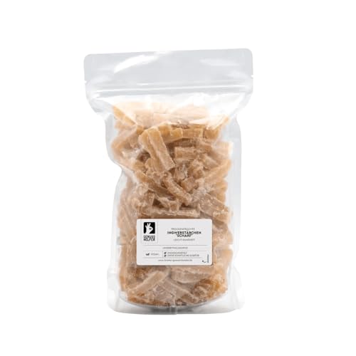 Bremer Gewürzhandel Ingwerstäbchen scharf, kandiert, aromatisch im Geschmack, leckerer Snack, 1kg Bremer Gewürzhandel Ingwerstäbchen scharf, kandiert, aromatisch im Geschmack, leckerer Snack, 1kg von Bremer-Gewürzhandel Genuss leben.
