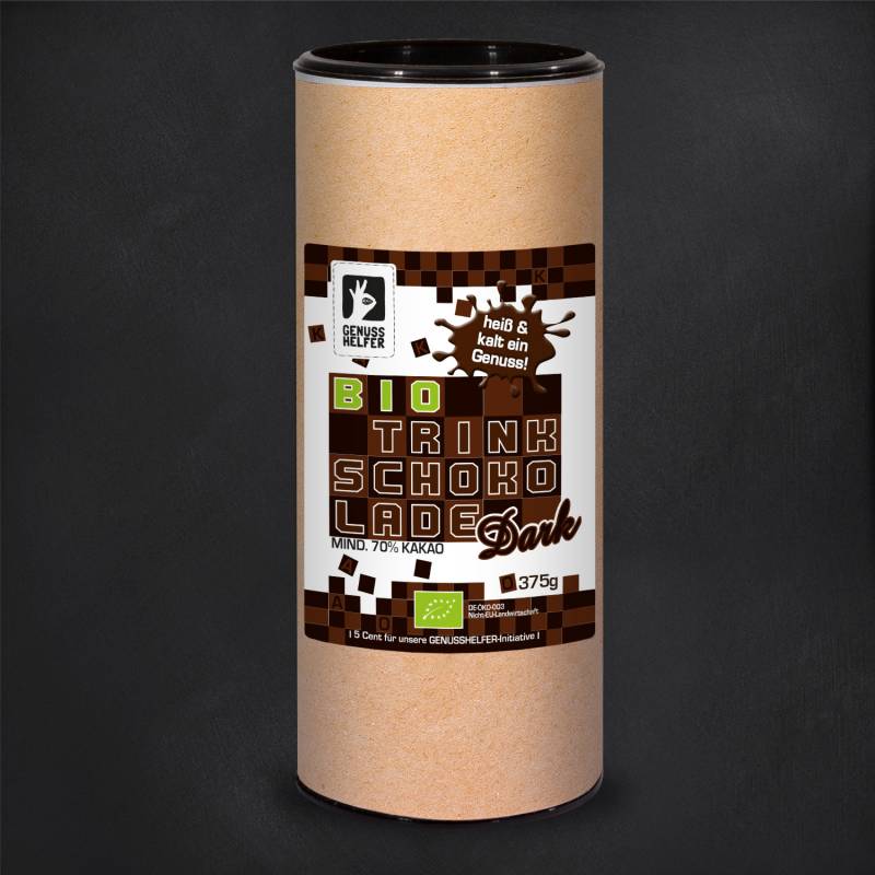 Kakao Trinkschokolade Dark 70%, BIO von Bremer Gewürzhandel
