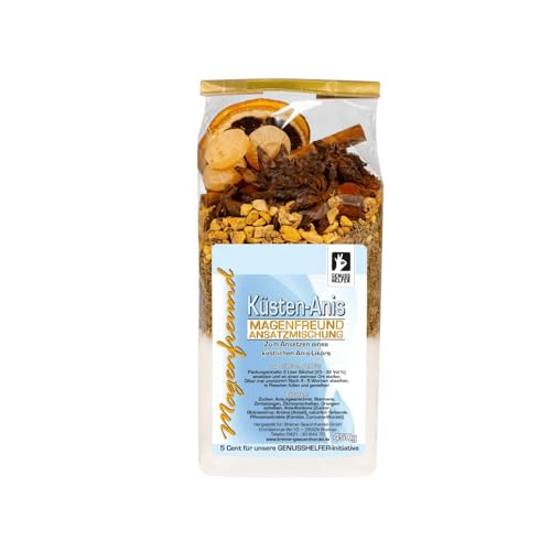 Bremer Gewürzhandel Magenfreund Ansatzmischung Küstenanis, ohne künstliche Zutaten, Likör selber machen, Anislikör, 450g Bremer Gewürzhandel Magenfreund Ansatzmischung Küstenanis, ohne künstliche Zutaten, Likör selber machen, Anislikör, 450g von Bremer-Gewürzhandel Genuss leben.